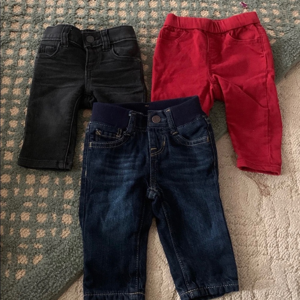 BABY BOY GAP JEANS 0-3 MONTHS